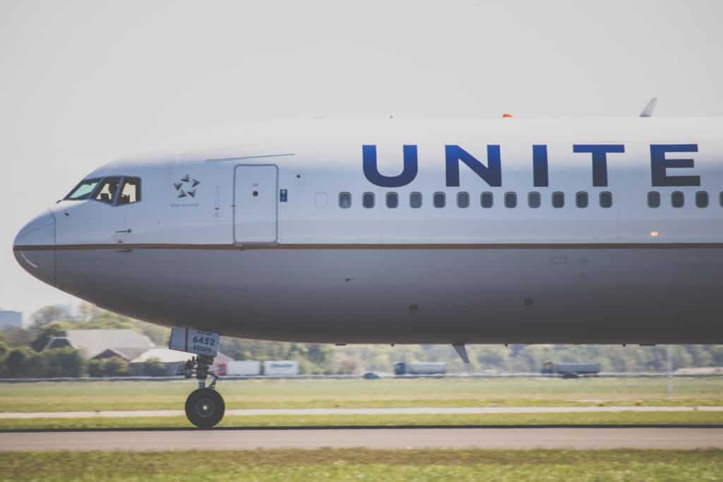 ユナイテッド航空 飛行機1