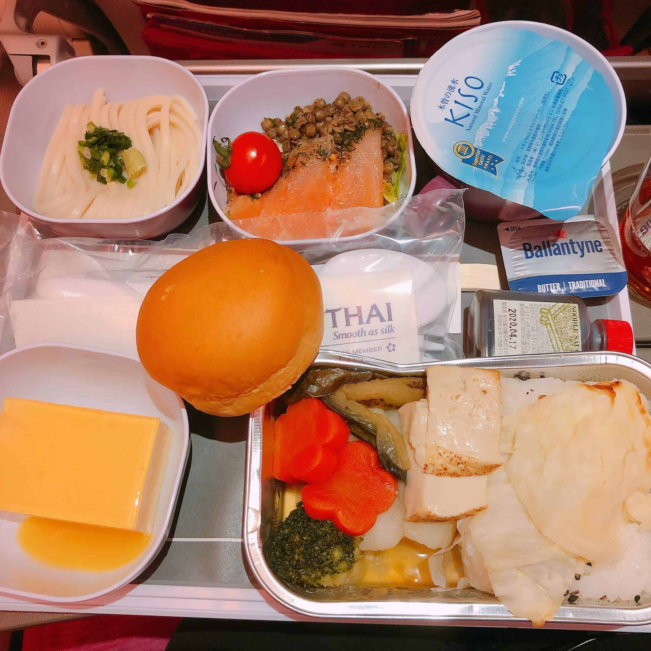 機内食魚料理