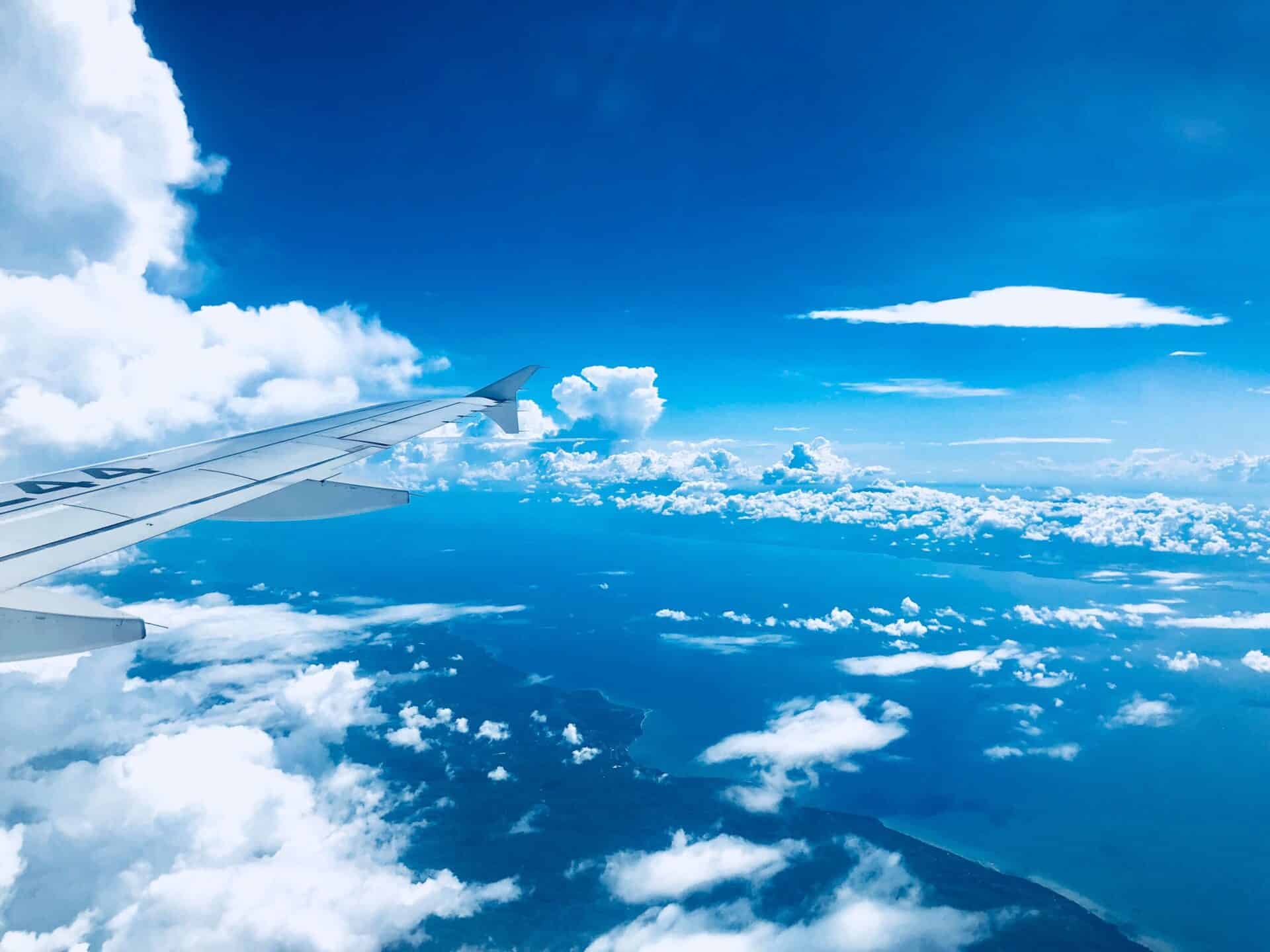 セブ上空
