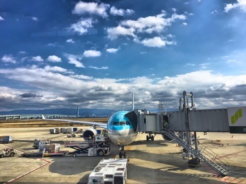 大韓航空の旅客機