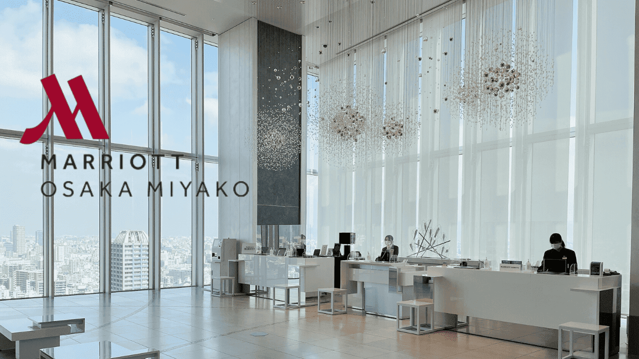 【宿泊記】大阪マリオット都ホテルのプラチナ特典や客室をブログレビュー!