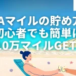 非公開: ANAマイルの貯め方11選！初心者でも簡単に10万マイル以上稼ぐ裏ワザとは？