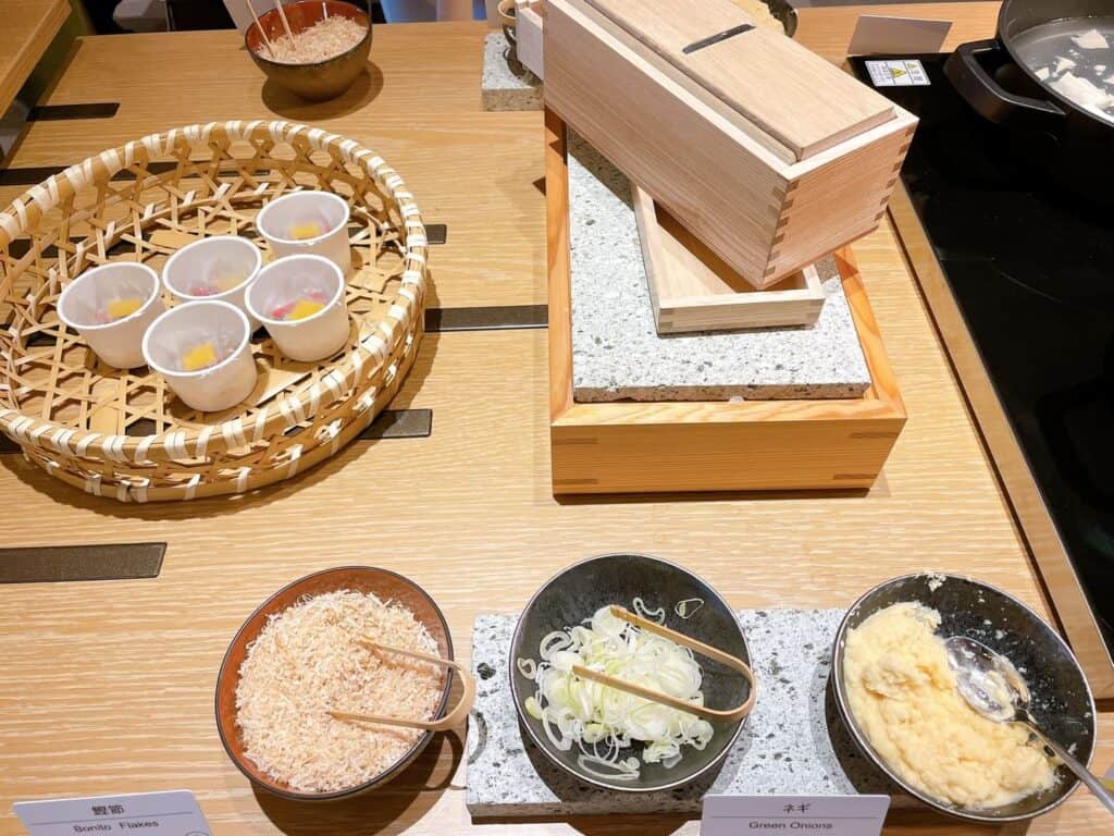 湯豆腐の薬味