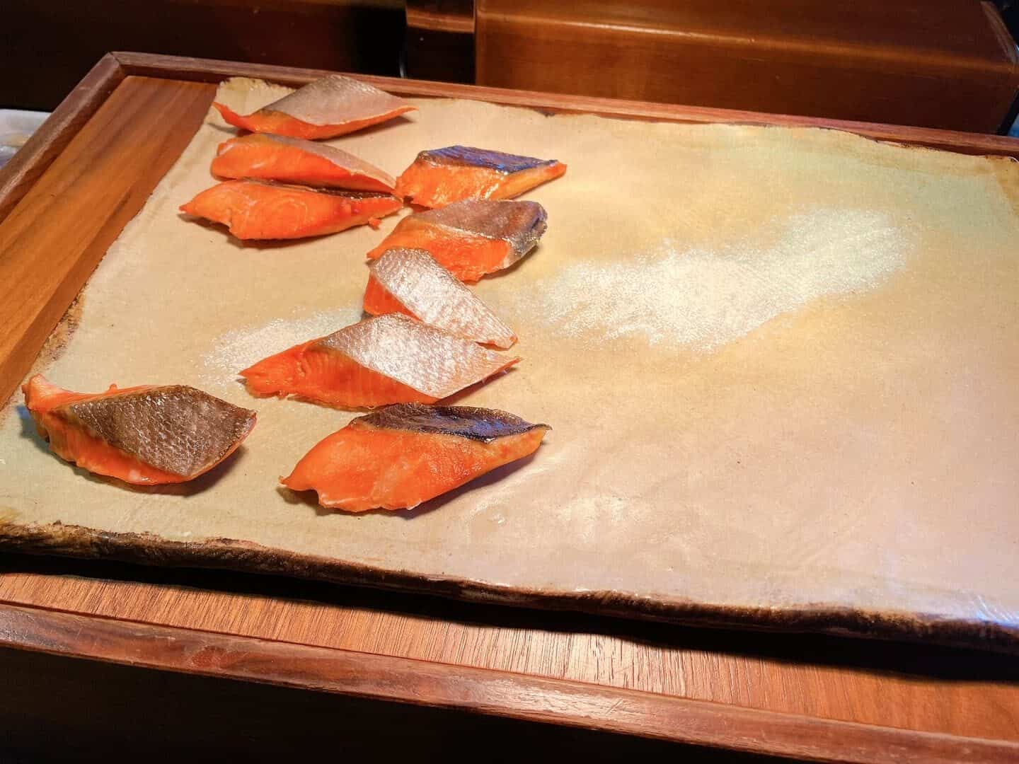 焼き魚は鮭