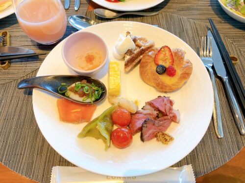 朝食でピックアップしたメニュー