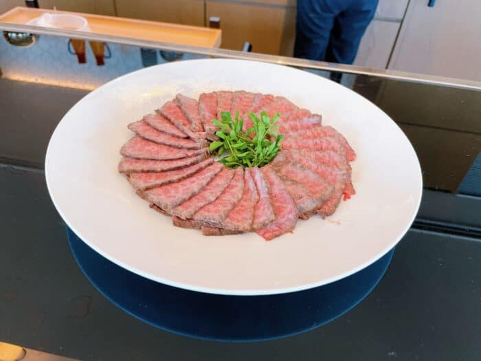 鹿児島牛を使ったローストビーフ