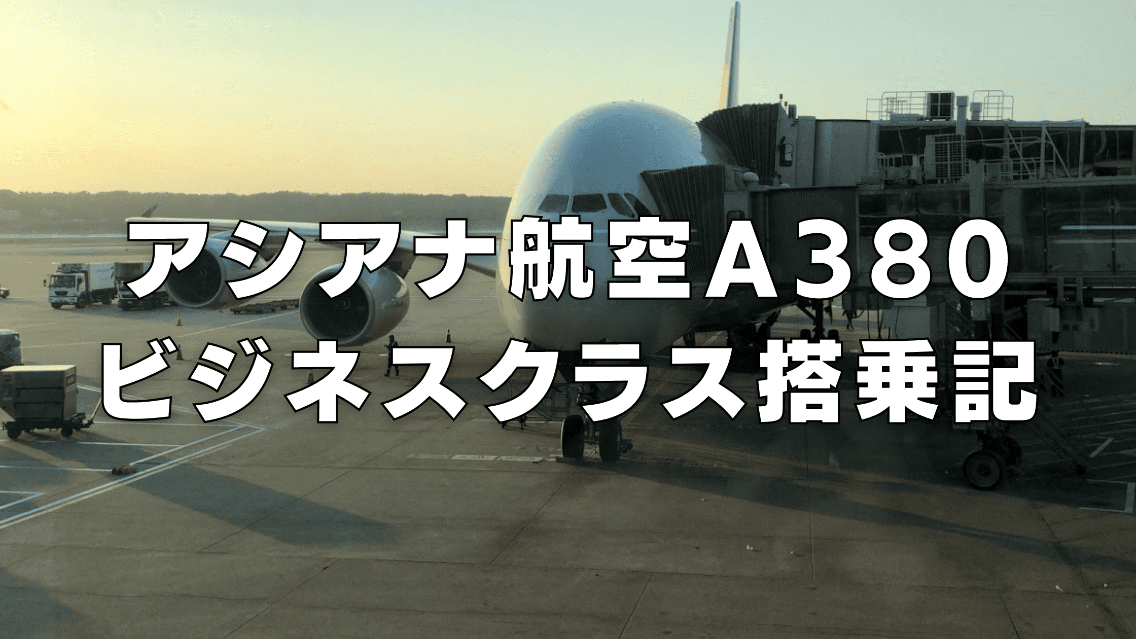 アシアナ航空A380ビジネスクラス搭乗記!成田→ソウル線