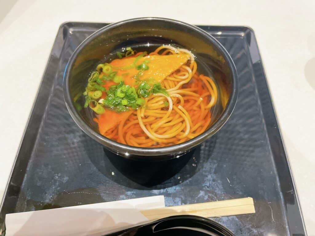 きつねそば