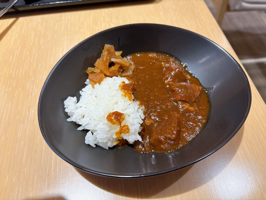 JAL特製オリジナルビーフカレー