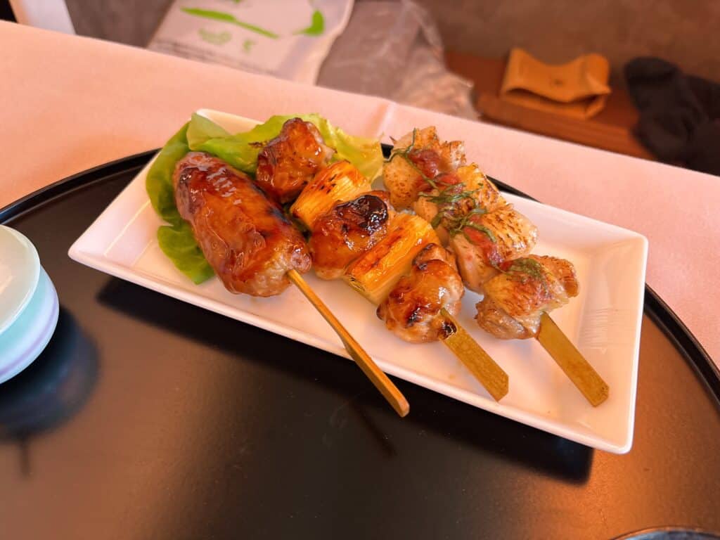 串の3種盛り