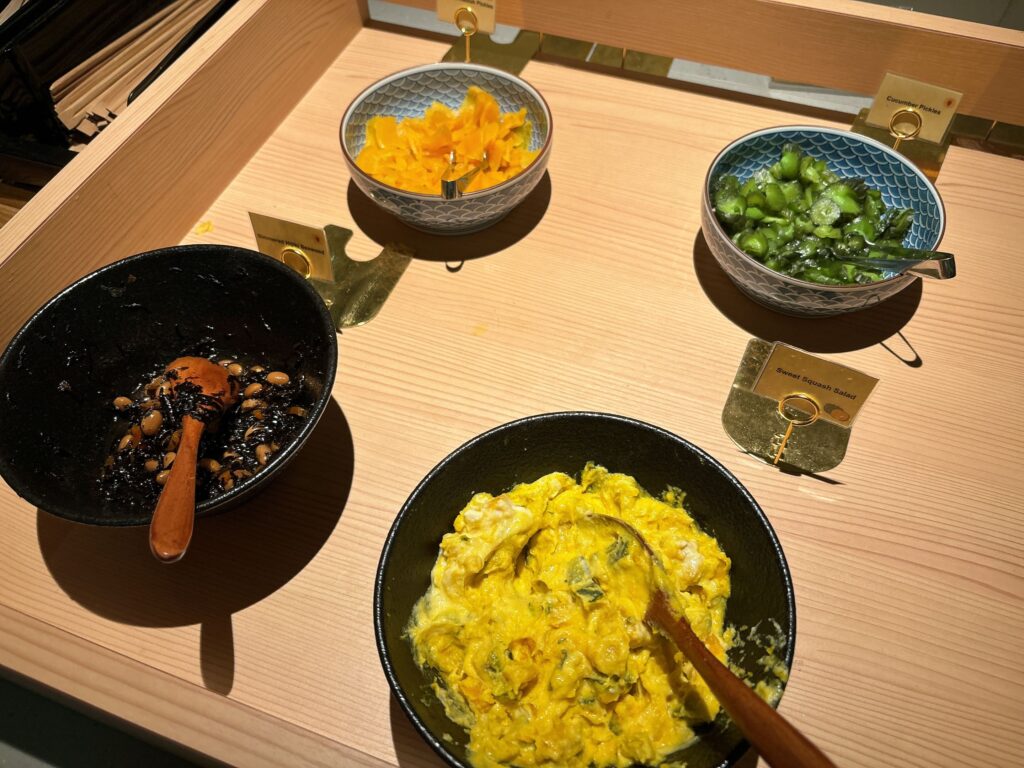 IASSSuperiorLounge虚空-KoCoo-で提供されている和食