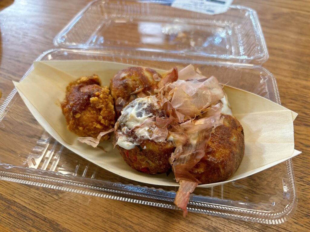 ぼてぢゅう屋台のプライオリティパスメニュー